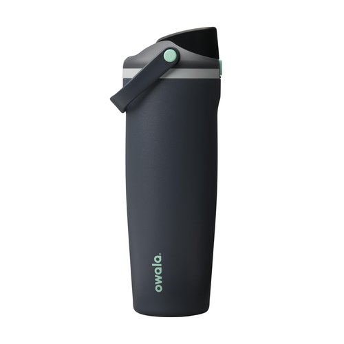 Owala FreeSip Sway Insulated Stainless Steel Water Bottle with Two-Way Spout, Built-In Straw and Bucket Handle, Made for Travel, School, and Sports, 30oz, BPA Free, Leak Proof, Foggy Tide