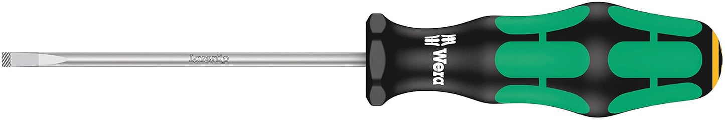 WERA Screwdriver Set - 6 Piece with Precision Laser Tip for Enhanced Grip and Control