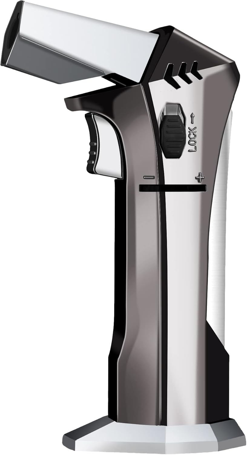 Skiennix Kitchen Torch - Adjustable Flame Culinary Torch for Perfect Cooking | Versatile & Easy to Use