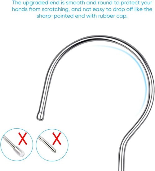 Fayleeko Wire Coat Hangers - 40 Pack Heavy Duty Stainless Steel Ultra Thin Space-Saving 16.5 Inch