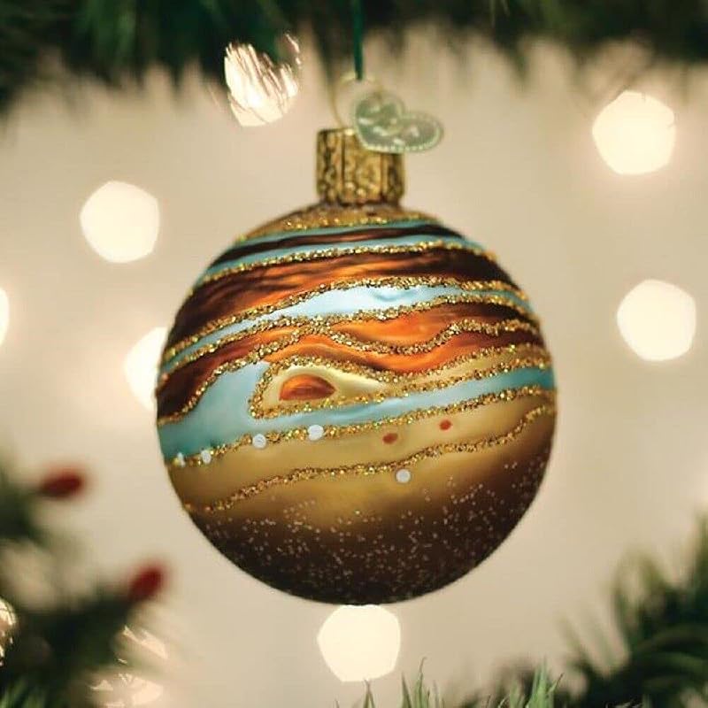 Jupiter Glass Ornament - Handcrafted Christmas Tree Decoration by Old World Christmas