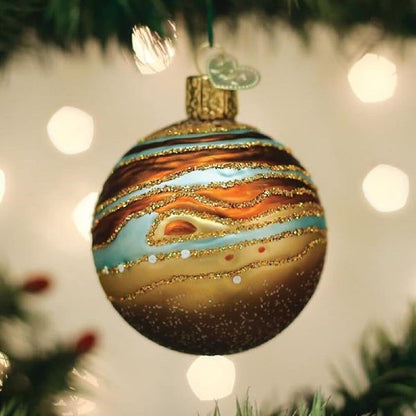 Jupiter Glass Ornament - Handcrafted Christmas Tree Decoration by Old World Christmas