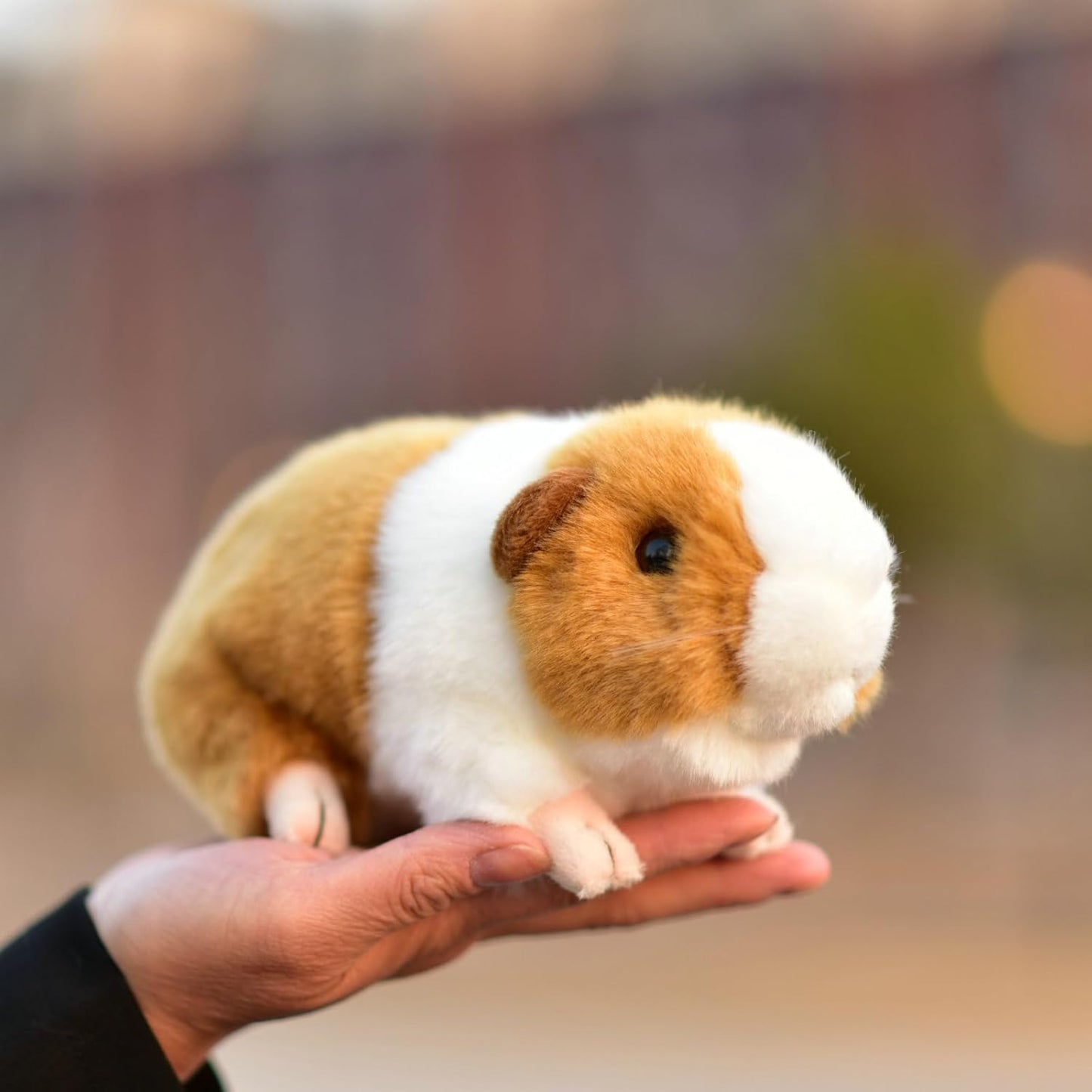 Simulated Hamster Plush Toy - Realistic Guinea Pig Doll for Kids | Soft and Squeezable Design