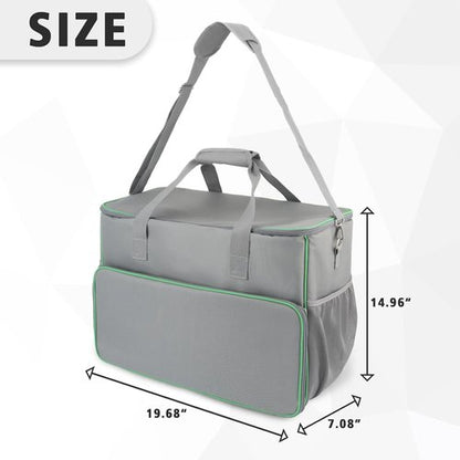 Bissell Carry Bag - Large Storage Case for Little Green Machine 1400B | Organizer for Carpet Cleaner & Tools - Grey