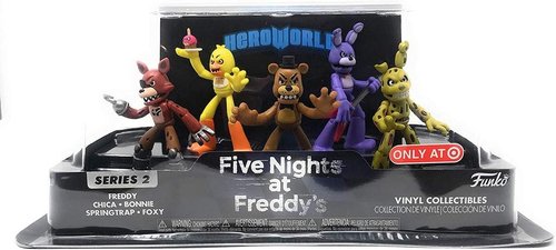 Funko - Five Nights at Freddy's FNAF Original Crew 5-Pack | Collectible Action Figures