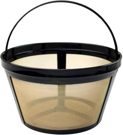 Mr. Coffee Reusable Coffee Filter - Eco-Friendly & BPA Free for 8-12 Cup Drip Makers | 1-Pack