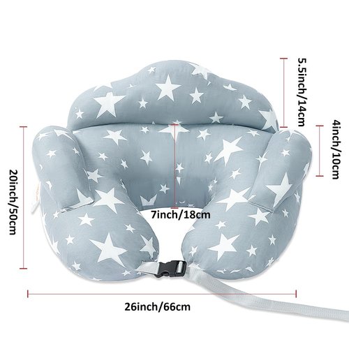 Chilling Home Nursing Pillow for Breastfeeding, Adjustable Nursing Pillow Breast Feeding Pillow Bottle Feeding, Breastfeeding Essentials for Newborn, Removable Cover