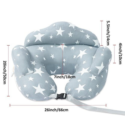 Chilling Home Nursing Pillow for Breastfeeding, Adjustable Nursing Pillow Breast Feeding Pillow Bottle Feeding, Breastfeeding Essentials for Newborn, Removable Cover