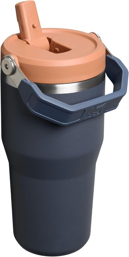 STANLEY IceFlow 2.0 Tumbler - 20 oz Insulated Water Bottle with Flip Straw & Handle | BPA-Free Twilight
