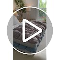 Cooling Marshmallow Puff Pillow - Gray Cloud-Like Support for Side & Back Sleepers