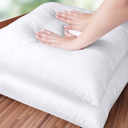 Utopia Bedding 18x18 Pillow Inserts - Set of 2 White Decorative Throw Pillows | Soft & Supportive Cushions for Bed, Sofa & Couch