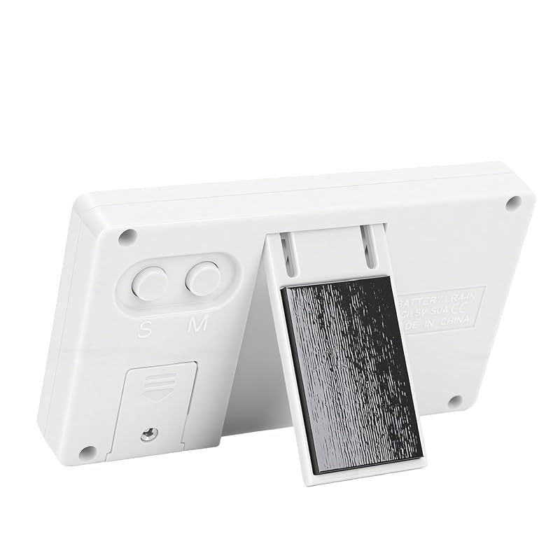 Magnetic Battery-Operated Digital Clock for Fridge, Locker, Cabinet