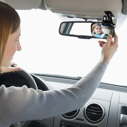 Mluchee Baby Car Mirror - Full Wide Angle Convex 360° Adjustable Rearview Infant Safety Mirror