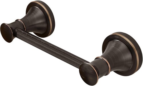 Hoimpro Wall Mounted Toilet Tissue Paper Holder - Rustproof Design in Oil Rubbed Bronze Finish