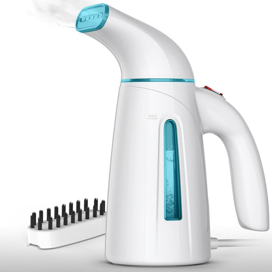 OGHom Portable Handheld Clothes Steamer - 240ml Capacity, 700W Fast Heat Up | Travel-Friendly Turquoise