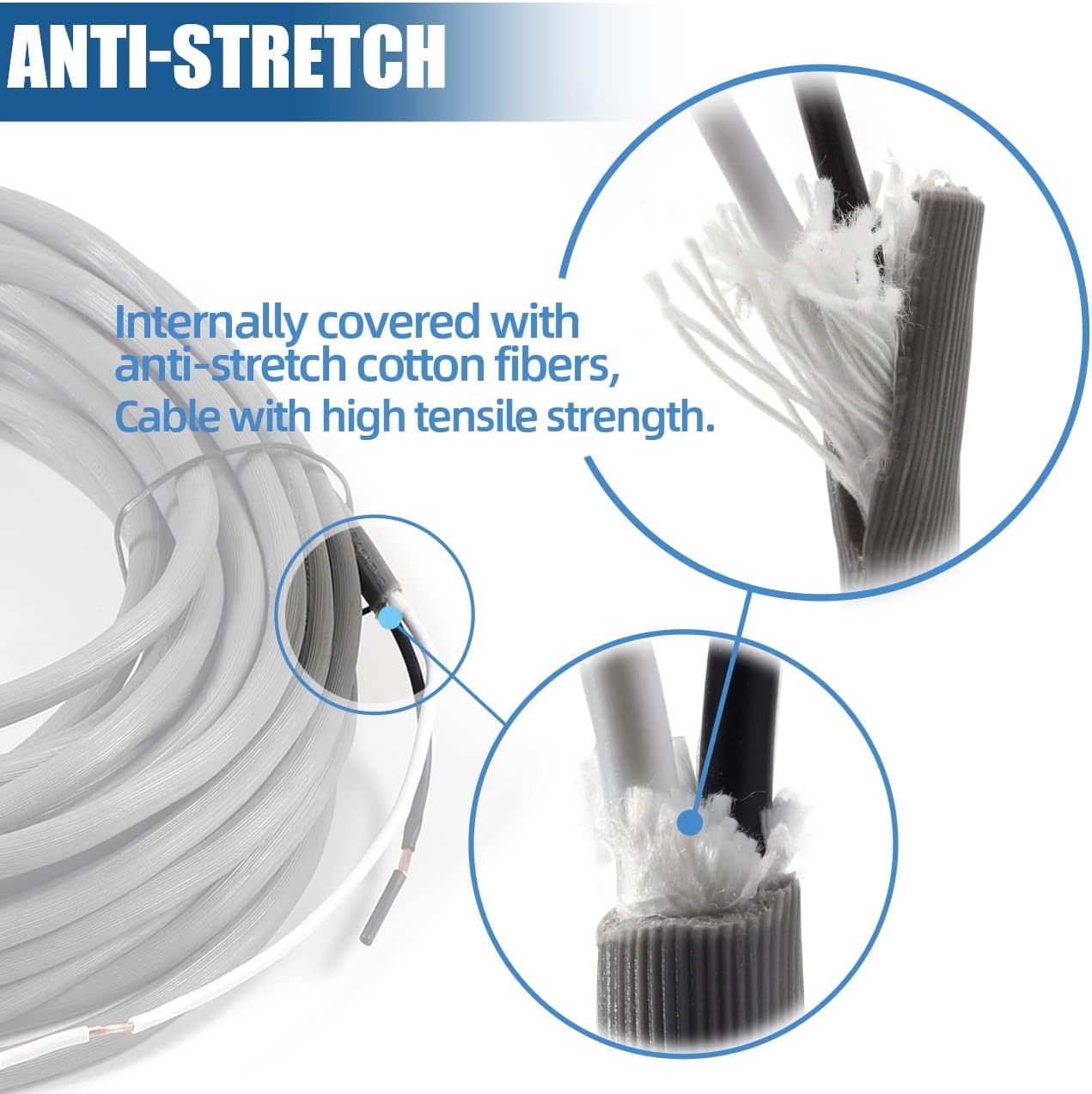 Shark Power Cord - 36ft Replacement for Navigator & Rotator Lift-Away Vacuum Models