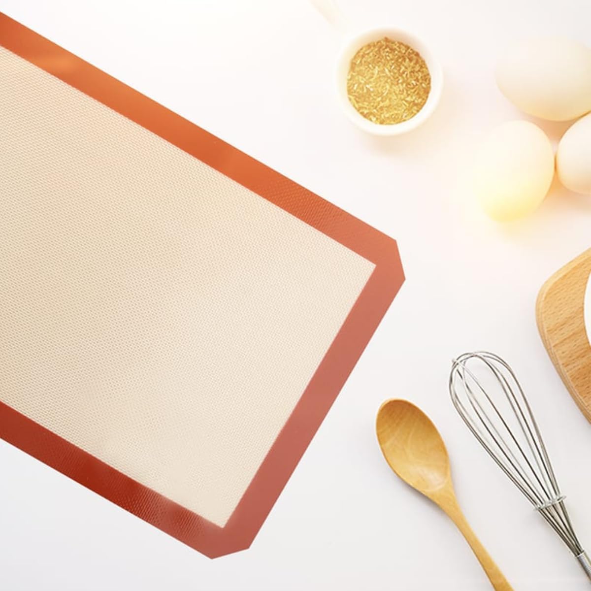 Reusable Silicone Baking Mat by [Brand Name] - Non-Stick, Heat Resistant Oven Liner | 42 x 29.5 cm, 2-Piece Set