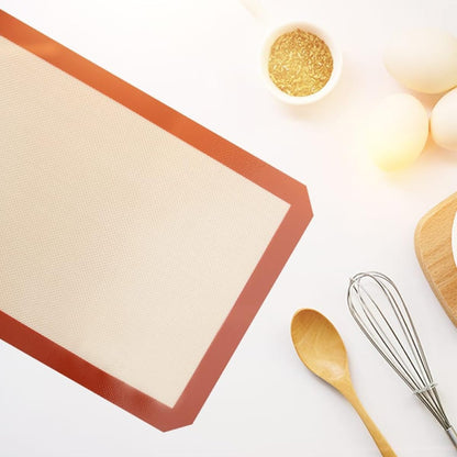 Reusable Silicone Baking Mat by [Brand Name] - Non-Stick, Heat Resistant Oven Liner | 42 x 29.5 cm, 2-Piece Set