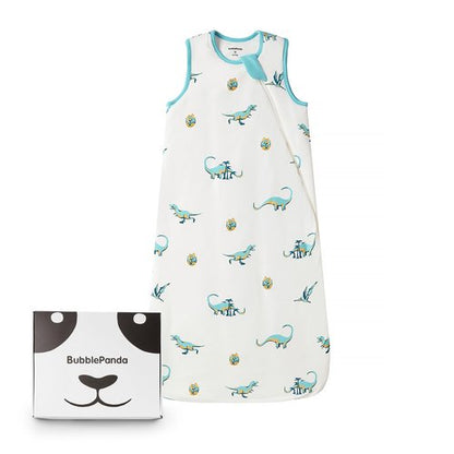 BubblePanda Rayon Made from Bamboo Sleep Sack 6-12 Months 0.5 Tog Soft Lightweight Toddler Sleep Sack for Babies 2-Way Zipper Wearable Blanket Baby 6 Months