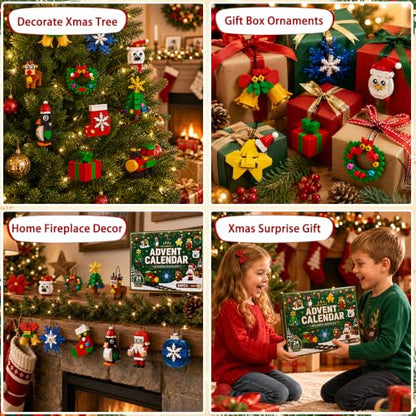 Celltestria Advent Calendar 2026 Christmas Building Toy Set Xmas