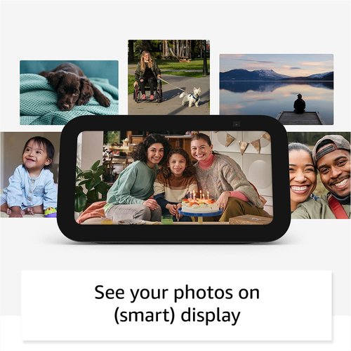 Echo Show 5 (3rd Gen) with Blink Mini | Glacier White