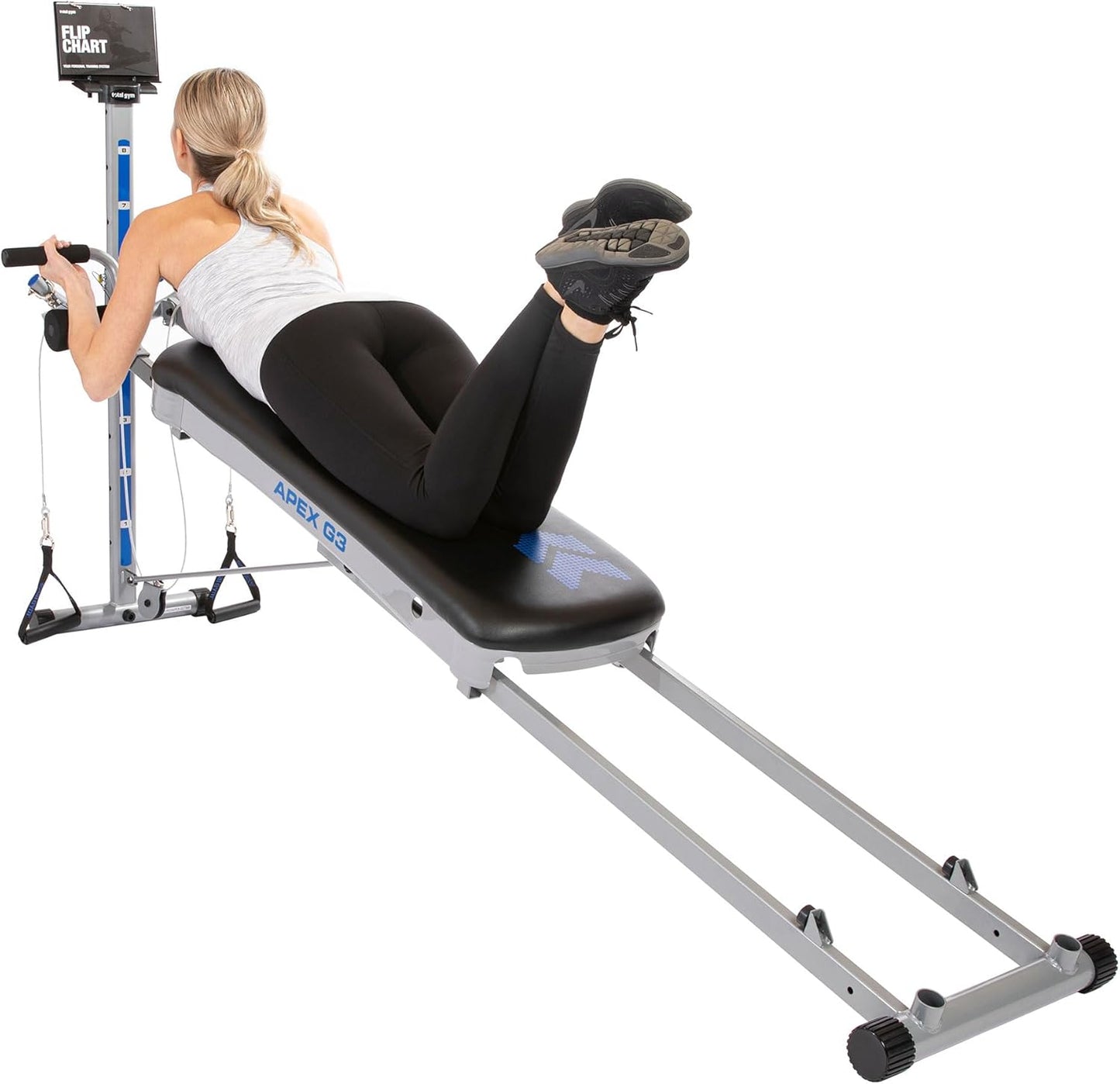 Total Gym Apex G3 - Incline Bodyweight Training Machine with 8 Resistance Levels & Accessory Set