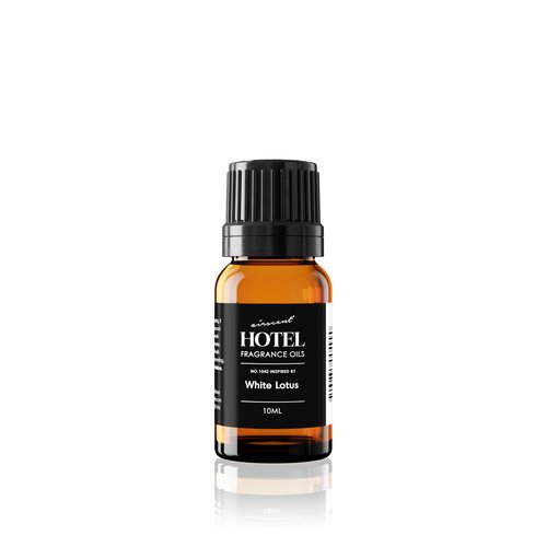 AirScent Hotel Diffuser Oil No. 1042 Inspired by The White Lotus Hotel Scent - Premium Fragrance Oil for Ultrasonic and Waterless Diffusers and Crafting - 10 mL, 0.34 fl oz Glass Bottle with Dropper