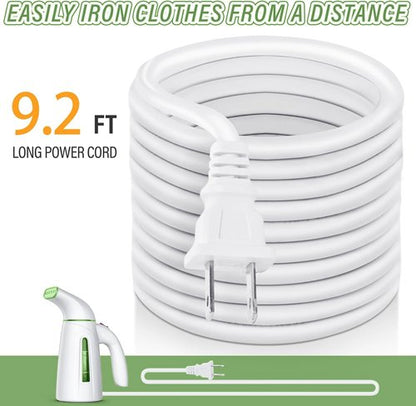 OGHom Steamer for Clothes, Portable Handheld Clothing Garment Steamer, 240ml Large Capacity 700W Travel Steam Iron 30 Second Fast Heat Up (Pale Green)