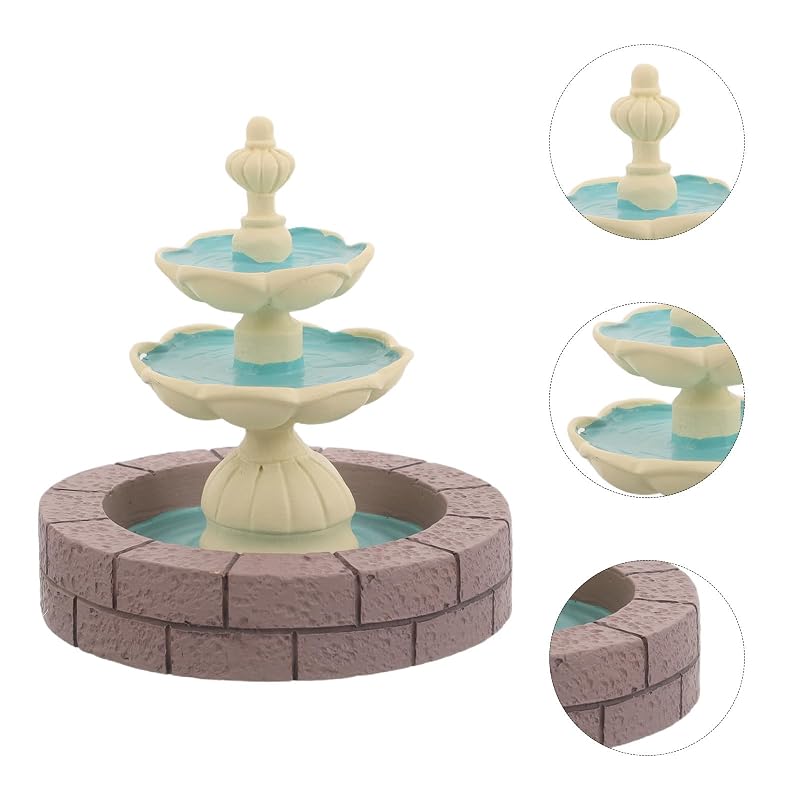 Resin Tabletop Waterfall Fountain - Relaxing Desk Decor Ornament