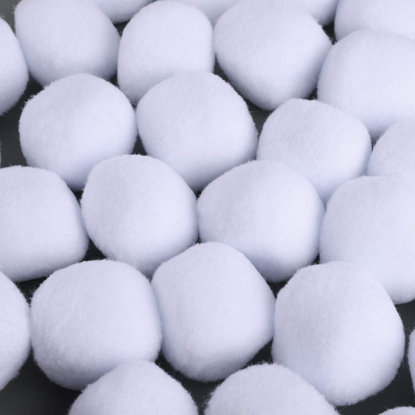 URATOT Snow Toy Balls - 25 Pack Soft Plush Fake Snowballs for Kids | Indoor Winter Fun