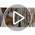 Personalized Pumpkin Wreath Sash Design 01 Fall Monogram Door Ribbon Halloween Decor