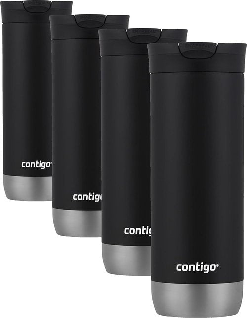 Contigo Huron 16oz Vacuum-Insulated Travel Mug - Leak-Proof Lid for Hot/Cold Beverages | Fits Most Cup Holders