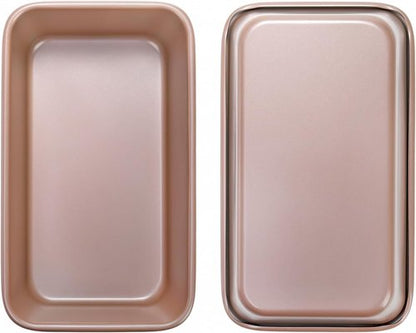 Elsjoy Non-Stick Loaf Pan Set - 4 Pack 9.5 x 5.5 Inch Carbon Steel Bakeware for Bread & Meatloaf