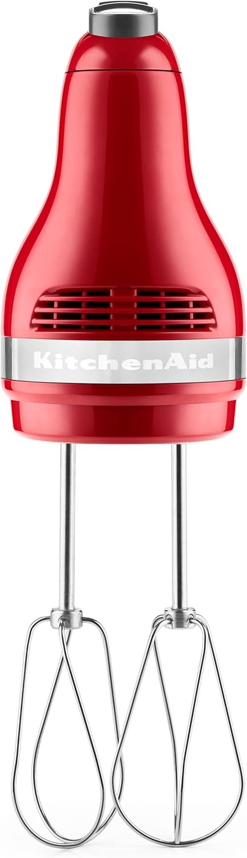 KitchenAid 5 Ultra Power Speed Hand Mixer - KHM512 in Empire Red | Pack of 2 for Effortless Mixing