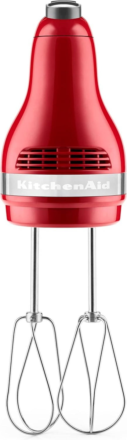 KitchenAid 5 Ultra Power Speed Hand Mixer - KHM512 in Empire Red | Pack of 2 for Effortless Mixing