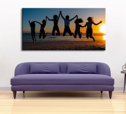 Laoife Custom Canvas Prints - Personalized Wall Art for Weddings & Families | 40"x20" Size