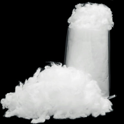 Skiennix Christmas Fake Snow Decor - Fluffy Flame Resistant Indoor Cotton Snow Blanket | 5.6oz for Holiday Crafts & Decorations