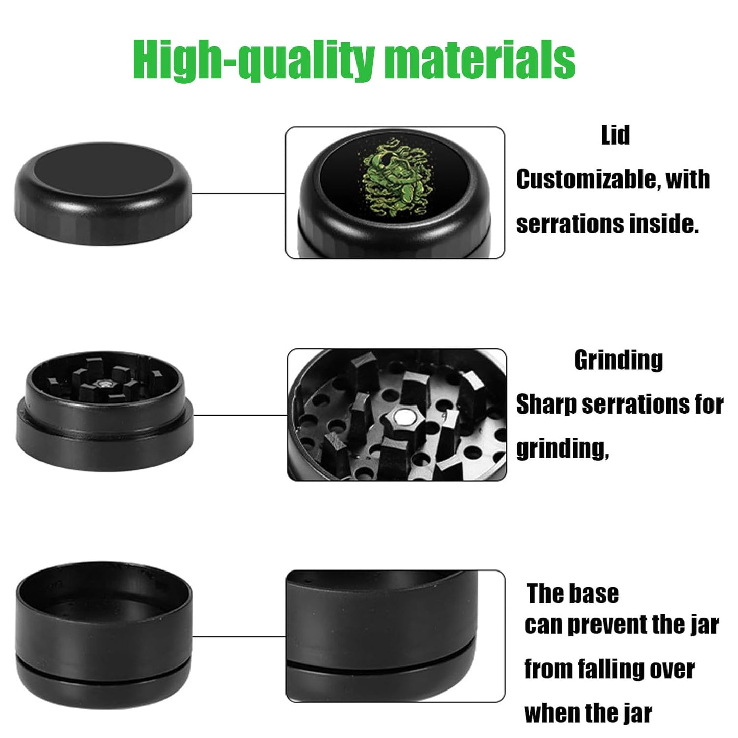 Storeet Swifty Roll - 2in1 Automatic Roller Grinder & Cone Filler, Electric Rolling Machine, Black