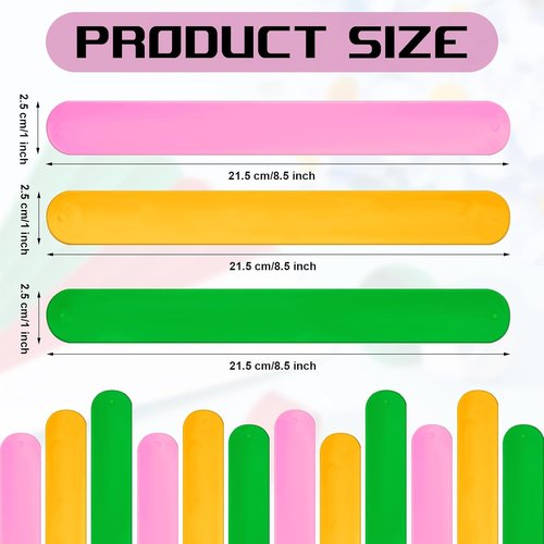 Charniol Wrapping Paper Roll Holder - 12-Piece Silicone Covered Metal Stabilizers | Organize Gift Wraps (Green, Yellow, Pink)