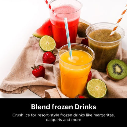 Ninja Blender - Smoothie Maker with Total Crushing™ Technology | 1000W Power, XL 72oz Pitcher, Dishwasher Safe | Black