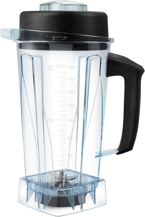 For Vitamix Blender Pitcher 64oz, Replacement Parts for Vitamix 5200 5000 6500 7500 750 Classic Explorian Vita-Prep vm0101 vm0102 vm0103 vm0197 E310