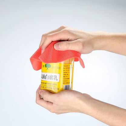 Otstar Jar Opener for Seniors - Multi-Function Non-Slip Grip & Corkscrew | Ideal for Arthritis & Weak Hands