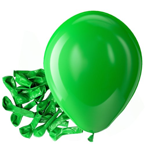 Bezente Green Balloons Latex Party Balloons - 150 Pack 5 inch Matte Small Light Green Helium Balloons for Birthday Bridal Shower Christmas Jungle Safari Theme Party Decorations