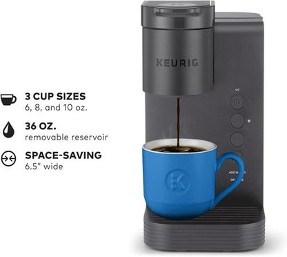 Keurig K-Express | Matte Gray Single-Serve Coffee Maker with Easy Brew Technology