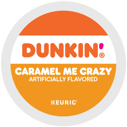 Dunkin Donuts k-cup pods, caramel me crazy, 22/box