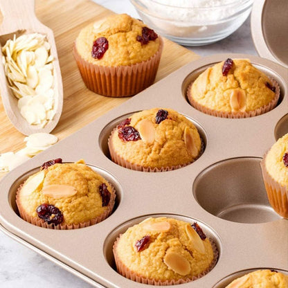 Regine Switzerland 600 Count Natural Cupcake Liners - Food-Grade Greaseproof Baking Cups | No Smell Muffin Wrappers for Events