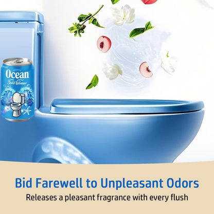 Regine Switzerland Toilet Bowl Cleaner - Long-Lasting Automatic Tablets | Ocean, Jasmine & Peach Scent