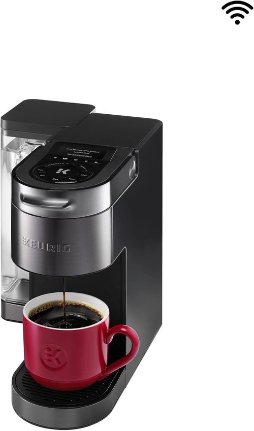 Keurig K-Supreme Plus SMART Coffee Maker - Single Serve K-Cup Brewer with MultiStream Technology, 78 Oz, Black