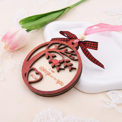 Memorial Christmas Ornament in Memory of Mom - Loss of Mother Sympathy Gift - Variation of Memorial Gifts for Loss of Mother