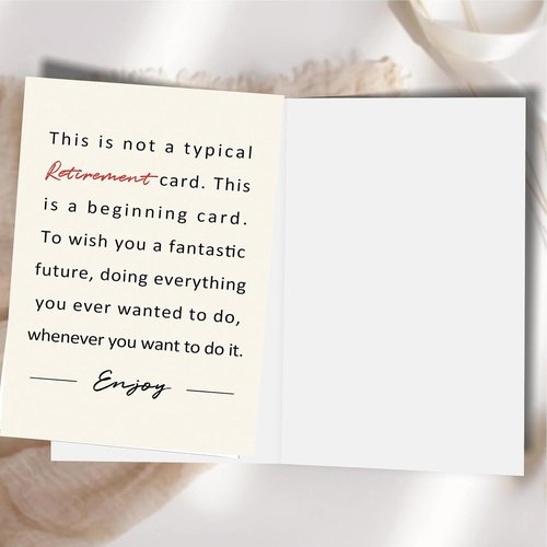 Funny Retirement Card for Women Men, Best Farewell Gifts for Coworkers, Coworker Leaving Card, Happy Retirement Gifts for Retired Friends Boss Teachers Nurses Dad Mom
